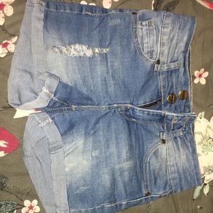 Jean shorts